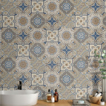 타일스티커 패턴시트지 디자인스티커 20X20cm 5장 PHZT : SELF HOME DECO
