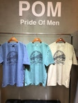 (3컬러) 피그먼트 워싱 사운드 반팔 (무료배송) : POM 폼