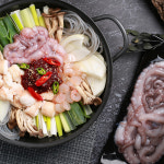 [맛집 캠핑용 밀키트] 부산 이여사네 조방낙지 낙곱새 낙지볶음 (2인분/1kg) : 이여사네 조방낙지