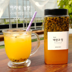 국내산 친환경 무농약 수제 백향과청 1000ml : 청춘영농조합법인