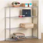 메탈선반 펜트리선반 아파트 베란다 철앵글 경량랙선반 팬트리 만들기 엥글 편의점 철제 4단 : 데이즈스토어