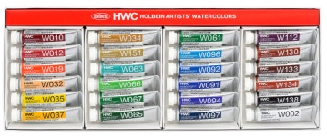 홀베인 HWC 수채화물감 24색 세트 (5ml) W405 : 지니화방