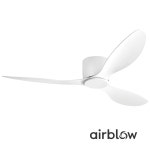 에어블로우 C2 132cm 실링팬 아파트 낮은 거실 안방 천장화이트 저소음 : airblow