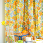 고요하우스 선데이 빈티지 플라워커튼 꽃무늬커튼 : 고요하우스