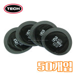 TECH 테크 타이어 원형패치 35mm 50개입 No10 미니패치 : 카툴스
