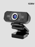 코시 Full HD 화상카메라 PC카메라 웹캠 화상캠 회의 방송 원격수업 인터넷수업 화상회의 줌카메라 ZOOM 실시간방송 웹카메라 PC3506 : 코시