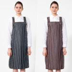 메쉬 줄무늬 H형 방수앞치마 (중) / mesh 망사형 apron / 위생복 : 부광가운 유니폼 유니러브