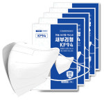 KK보건용마스크 KF94 KF80한솔 새부리형 마스크  (XL, L, 5매입10팩)50매 : 한솔메디텍 새부리형마스크