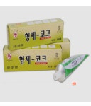 형제코크 칼라코크 방수 충진 메꿈 코킹 접착 빠데 퍼티 백색 회색 흑색 1BOX 10EA : 세진툴