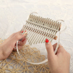 원목 칼림바 우드 아크릴 각인 실속형 플레이트 파인 9종 (교재+각인제공) : 취미의 품격