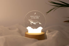 고래의꿈 무드등 LED액자 셀프 인테리어 소품 : 하슈랜드