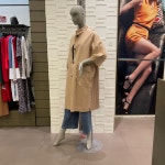 베네통 옆주름 포인트 루즈핏 트렌치 BACTA3131 : NC 시슬리-베네통 복합관