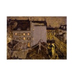 피에르 보나르 Rue Tholoze 사이즈 70x50cm 수작업 모사화 유화그림 주문제작 : 예가아트