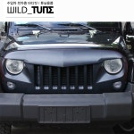 [JP-GR003] 지프 랭글러JK 튜닝파츠 바디킷 ABS 팔콘 그릴 Falcon Grille for Jeep Wrangler JK : 와일드튠