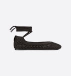디올 포엠 레이스 발레리나 슈즈 블랙엠 레이스 발레리나 슈즈 블랙   DIOR POÈME LACED BALLERINA FLAT KCB687EMP_S900 : 마블 아치