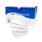 대한위재 덴탈마스크 대형 50매 블루 화이트 일회용마스크 벌크포장 : 의료기장터