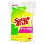3M 스카치브라이트 세차용 천연펄프 스펀지 AC-1 : 창신오피스