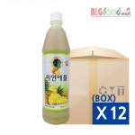 청솔 파인애플원액 835ml X 12개 (BOX) : 빅푸드마트