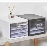 수납정리박스 다용도 멀티 캐비넷 4단 리템 클리어 : 뻔한골프