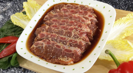 국내산 한돈 LA 양념갈비 4kg(A+동급) : 장원축산