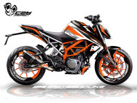 KTM 390 125 Duke 데칼 그래픽 키트 (BR) : DABRABBIT-댑래빗