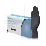 메디컴 세이프 터치 블랙 의료용 실험용 식품용 공업용 100매 1통 : 다솜스타