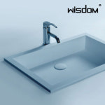 WISDOM 위즈덤 언더 볼 세면기 매립 카운터 호텔 상가 병원 카페 가정용 WD-3879 : 이안몰 주식회사