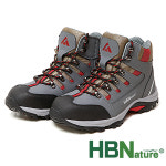 에이치비 안전화  HBS-520 GRAY 6인치/미끄럼방지/등산화 스타일 경량건설작업화 : 금강산업안전 주식회사
