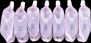 영워터 나이아드 24팩 300ml 파우치 멸균 시스템 짜먹는 순수 어린이 물 나노라이프 : 영워터