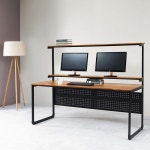 누마 레오 1인용 게이밍 컴퓨터 책상 C형 높은 선반형 1200 1500 1800 : 누마