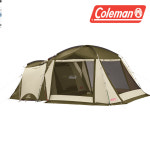 콜맨 코리아 터프 스크린 2룸 하우스 올리브/샌드 5인용텐트 리빙쉘 : 리마크캠핑