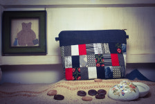 블랙패치파우치 : 퀼트라면김수덕