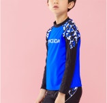 초등학생래쉬가드 남아 유아수영복세트 아동 남자아이 긴팔 반바지 수영모세트 13세 9세 : 엄마맘마켓