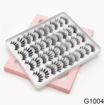 [겟네일드] G1004 속눈썹 20쌍 아이래쉬 메이크업 미국스타일 연장 힙합 실기시험 믹스 : 겟네일드