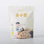 올바름 자일리톨 순수팡 독도 떡뻥 유아 쌀과자 6 7 8 9개월 돌아기 간식 소근육발달 4종 : 무리무리스토어