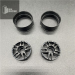 [BMRX026-2WB]026-1 Offset Changeable Wheel(22MM)white/black : LadyCan RC