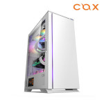 콕스 COX D200 강화유리 (화이트) 미들타워 PC케이스 : 아토닉스