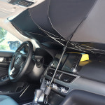 이지 차광막 자동차차양막 차가림막 운전석 차량용 차박창문 차량 앞유리 선블록 우산 우산형 : 꾸밈카