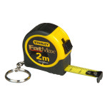 스탠리 FMHT1-33856 FATMAX 키체인 미니 줄자 2M 휴대용 측정 : 더블유에스툴