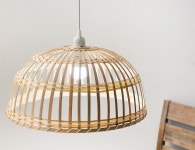 SEMINAC 등갓 D50 라탄 조명 전등갓 식탁 주방 카페 갓등 등갓 팬던트 감성 : 생활의중심