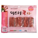 미스터쿡 소고기 연어 오리 300g 슬라이스 스테이크 큐브 스테이크칩 혼합 애견간식모음 : 개밥의민족