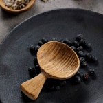 티크앤하우 우드카빙 멀티스푼 SMALL : 티크앤하우-by.인다디자인