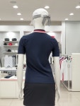 레노마골프 여성 여름 배색지퍼 양면 요꼬에리 티셔츠 RWTPJ6181,J6181 : 레노마골프봉곡