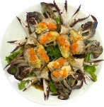 [1.5kg] 국산 알배기 암꽃게로 만든 청지기 간장게장 1.5kg : 청지기 꽃게장