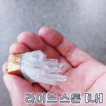 라이브스톤[나] 백수정 펜던트 [매순간_] 천연크리스탈, 천연원석,  크리스탈명상,근원의 연결, 경락의자극, 힐링스톤, 감정의 정화, 상처치유.... 