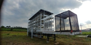 북간도 벌꿀농장 특허받은 이동양봉 사육장 계상110군 : 북간도벌꿀농장