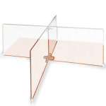 아크릴가림막 파티션 식당 약국 투명 칸막이 호텔 안내데스크 카페 병원 식당 이동식 위생 : 단감마켓