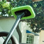 라온파인 극세사 만능 앞유리 매직핸들 자동차 유리닦이 유리창 닦이 김서림 제거 세차용품 : 라온파인