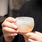 [다도 다구 다기 보이차] 예향원 핸드메이드 수묵문 옥자 찻잔 C-548 : 예향원