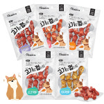 건강한 애견 먹거리 고기랑 껌이랑 - 8p (오리, 치킨, 소고기, 대구, 연어) : 영유샵